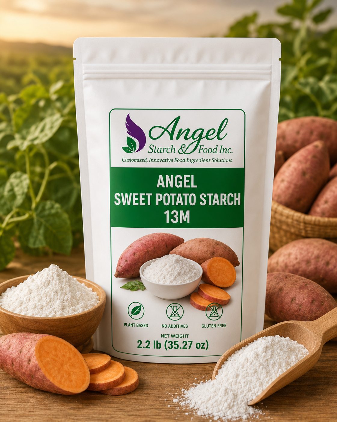 Angel Sweet Potato Starch food ingredient from Angel Starch