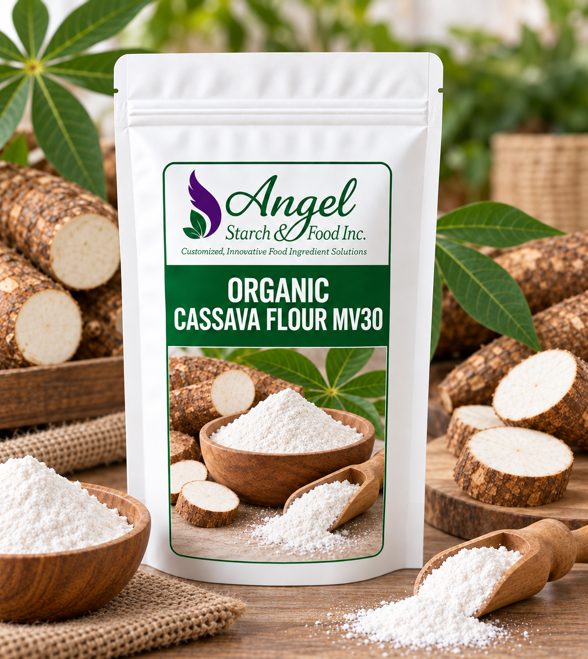 Angel Cassava Flour MV 30 food ingredient from Angel Starch