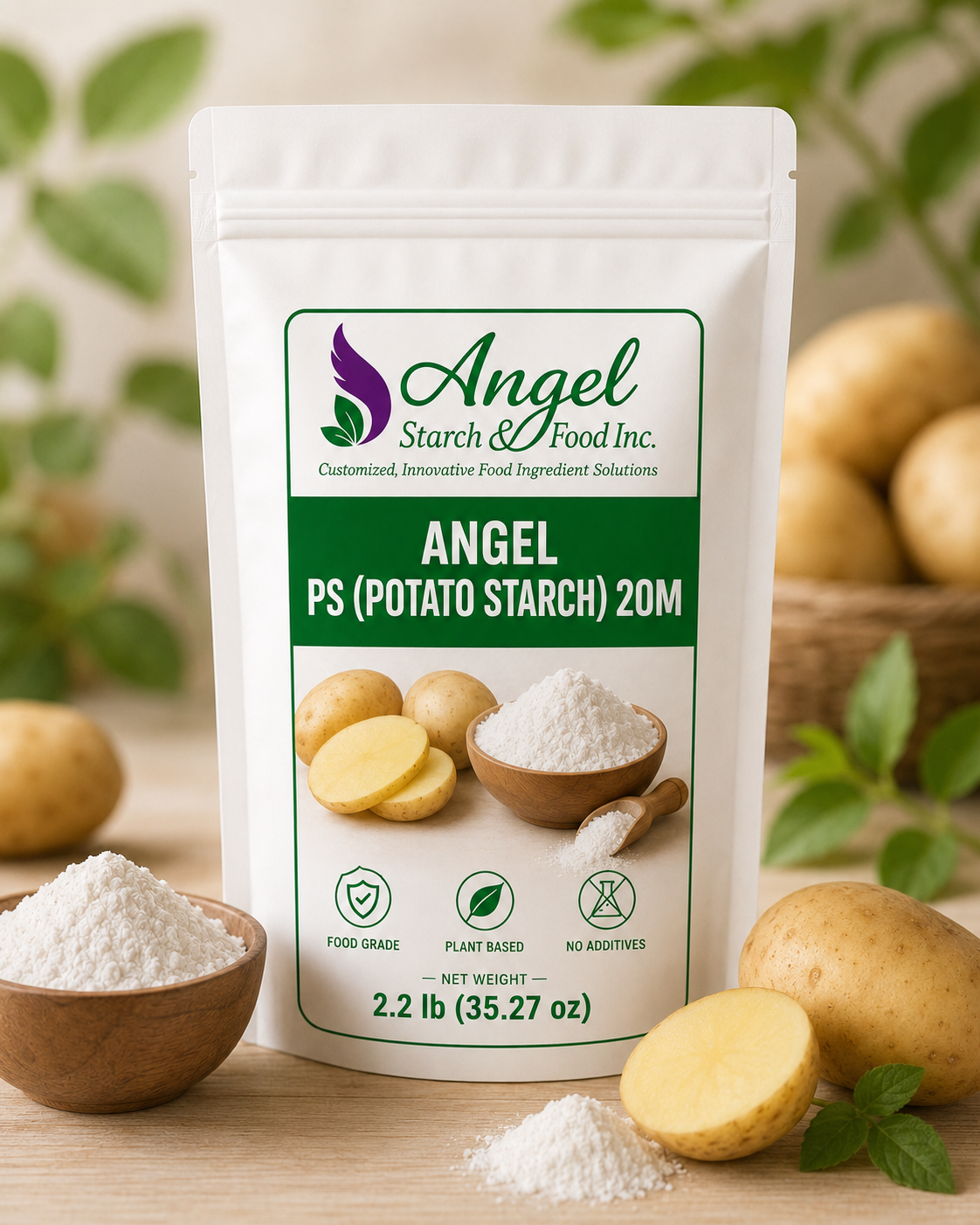 Angel Potato Starch 20M food ingredient from Angel Starch