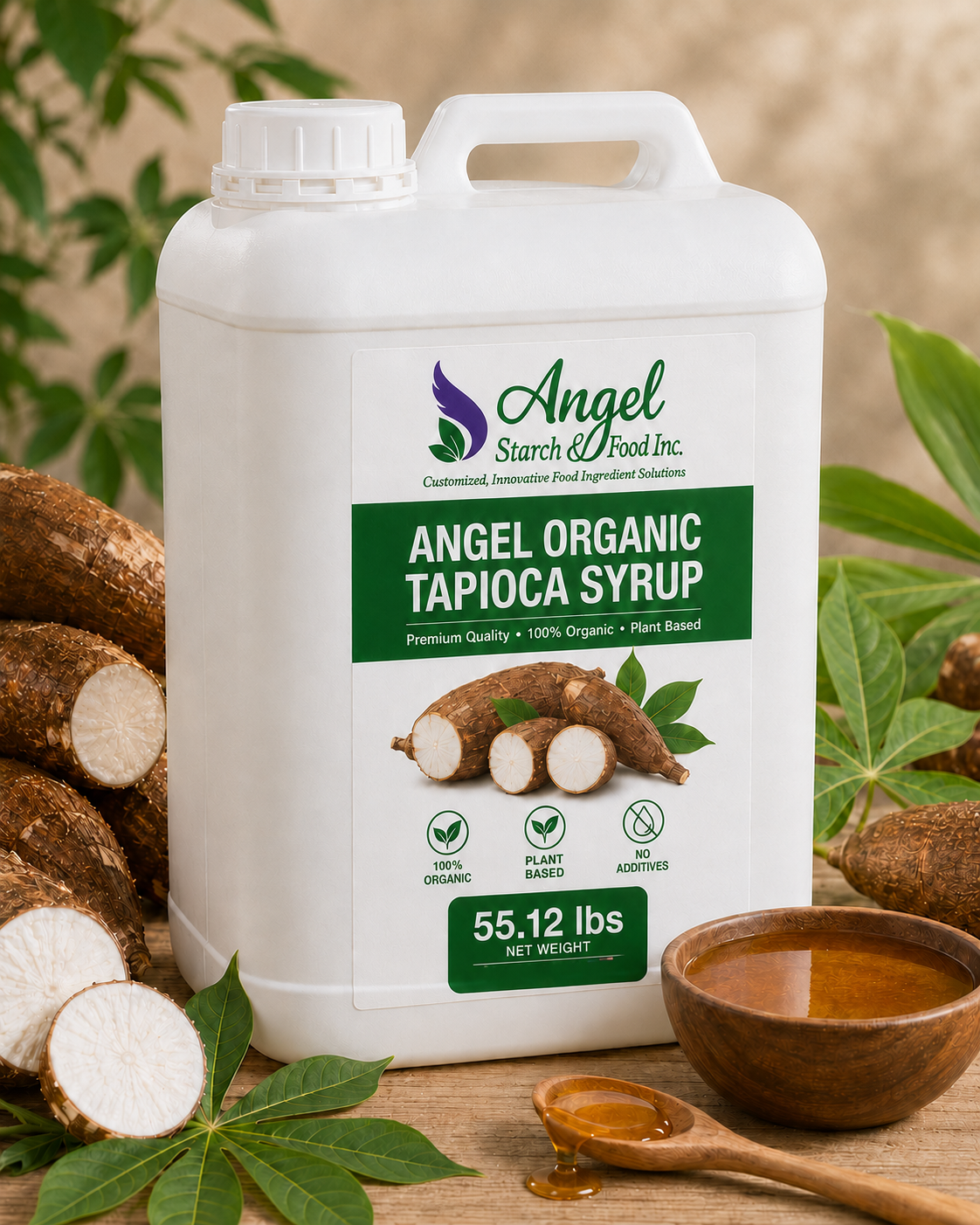 Organic Tapioca Syrup food ingredient from Angel Starch